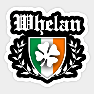 Whelan Shamrock Crest Sticker